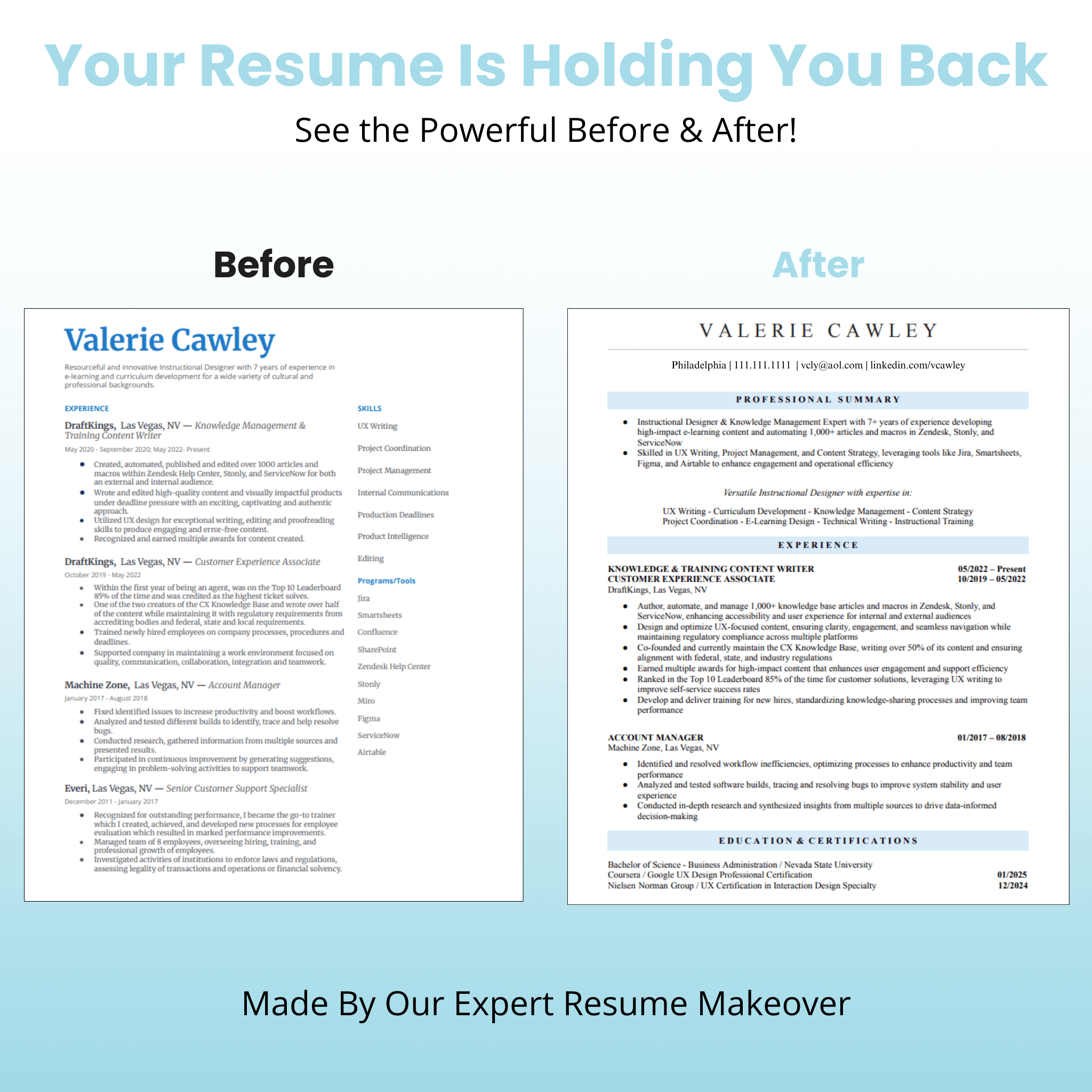 The Job-Winning Resume Template